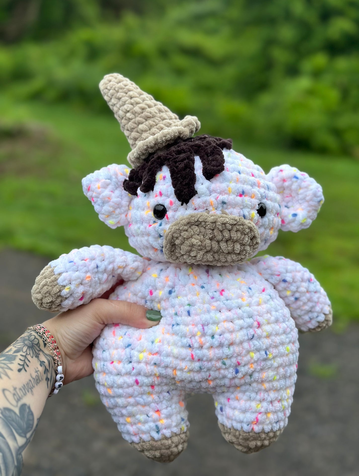Sprinkles Ice Cream Cow